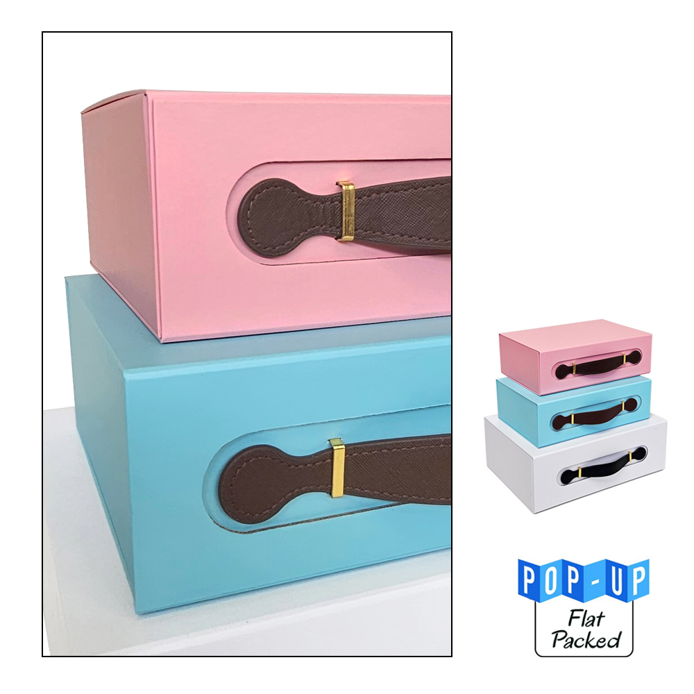 Small Gift Box With Handle - Image 3