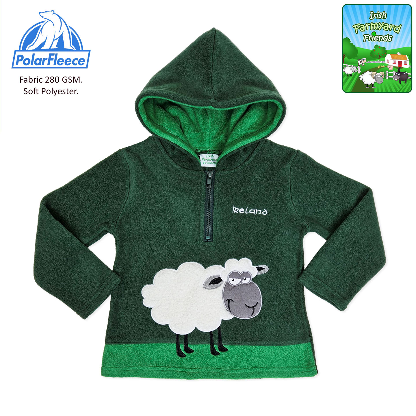 Children's Fleece Hoodie - Image 2