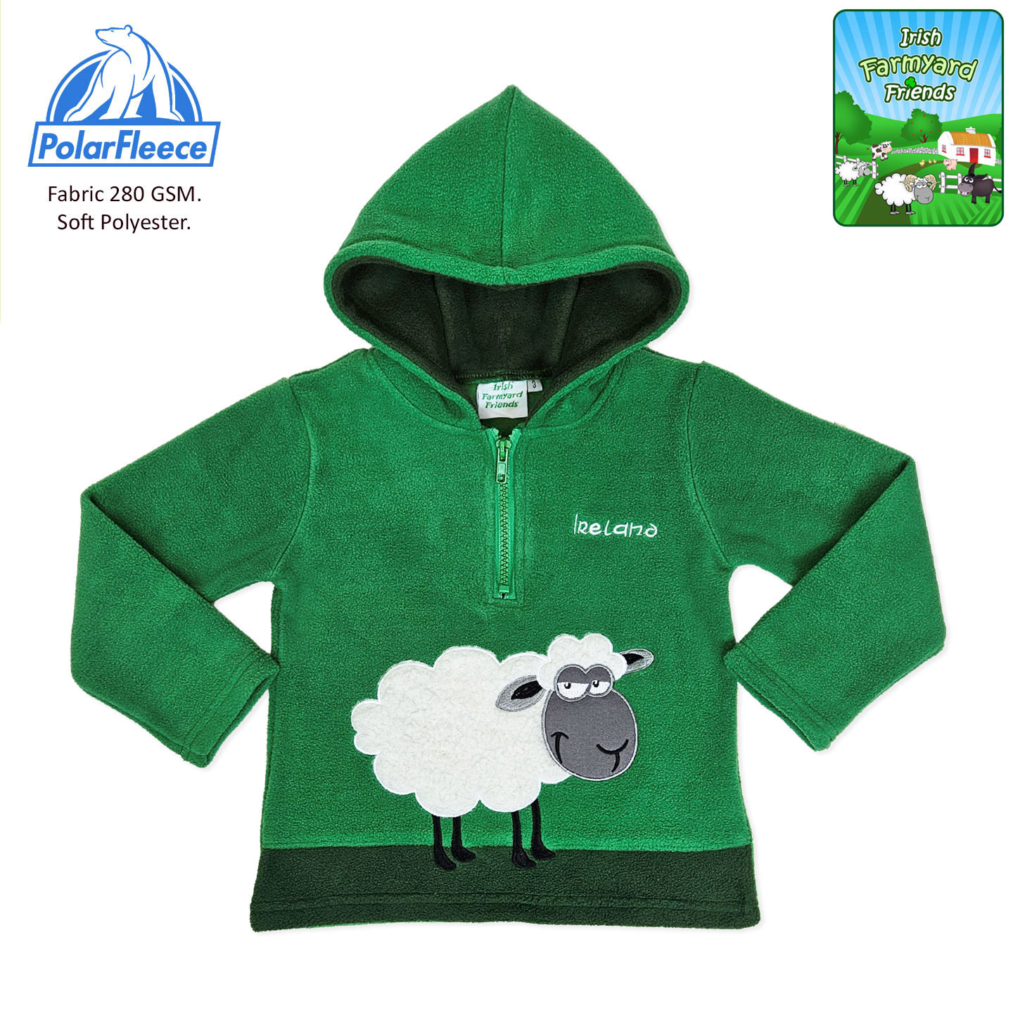 Children's Fleece Hoodie - Image 3