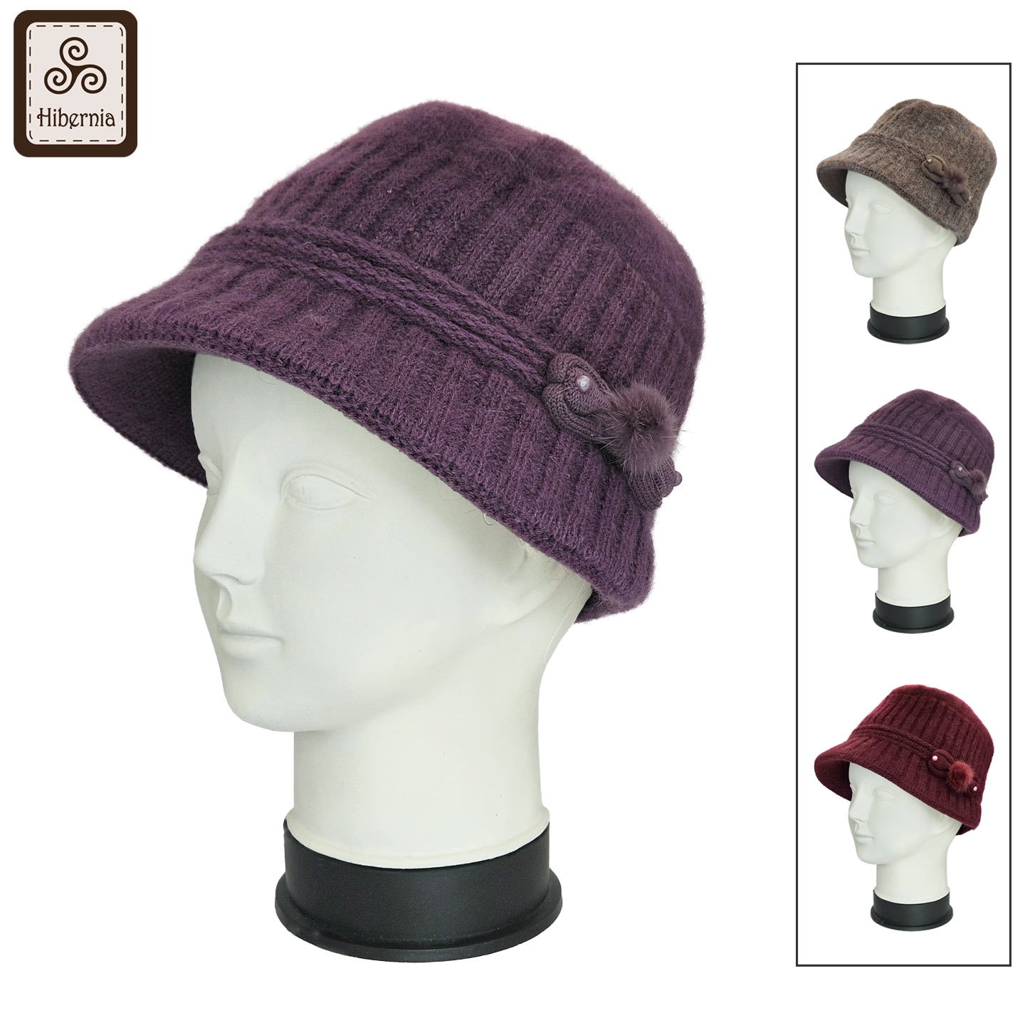Ladies Brimmed Hat - Image 2