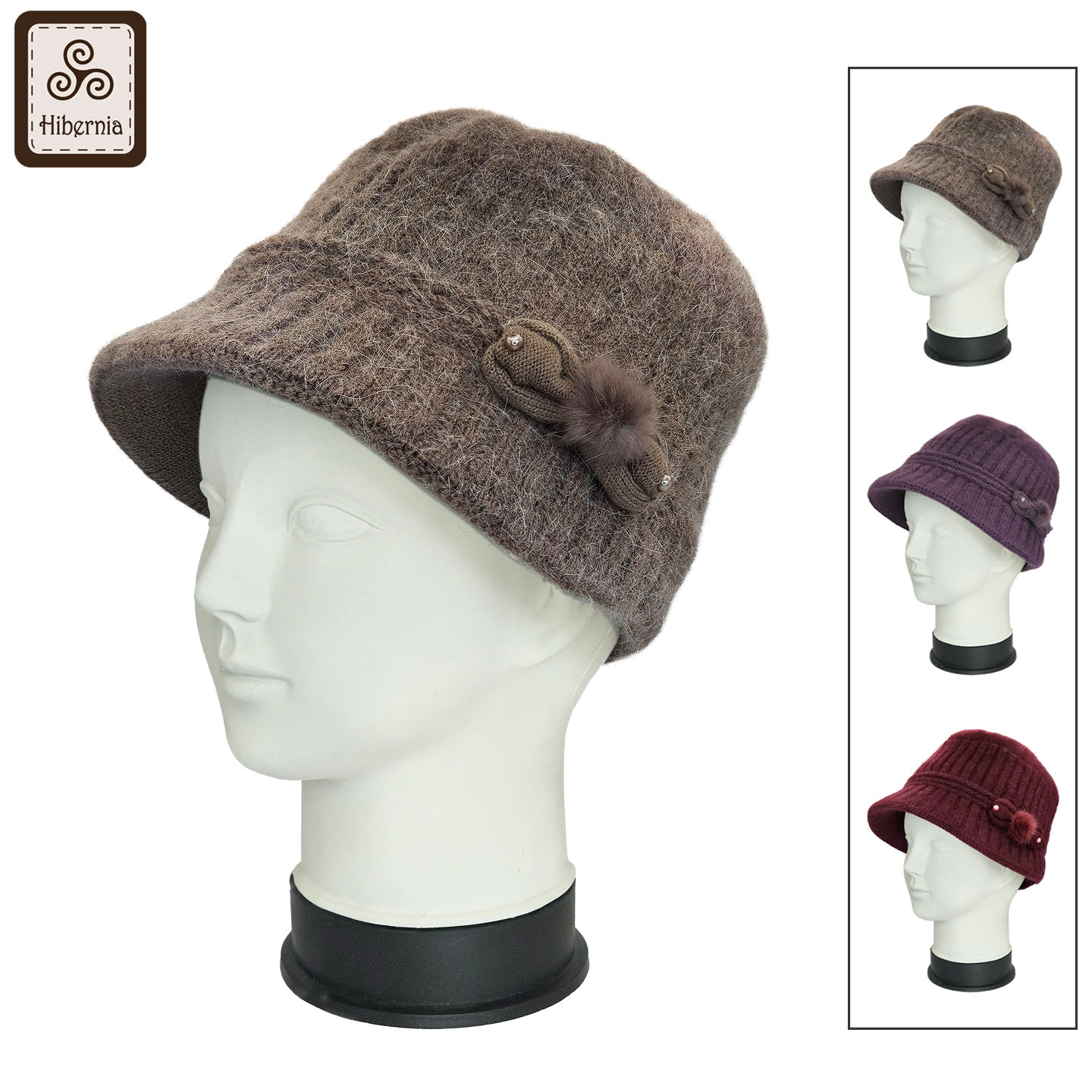 Ladies Brimmed Hat - Image 4