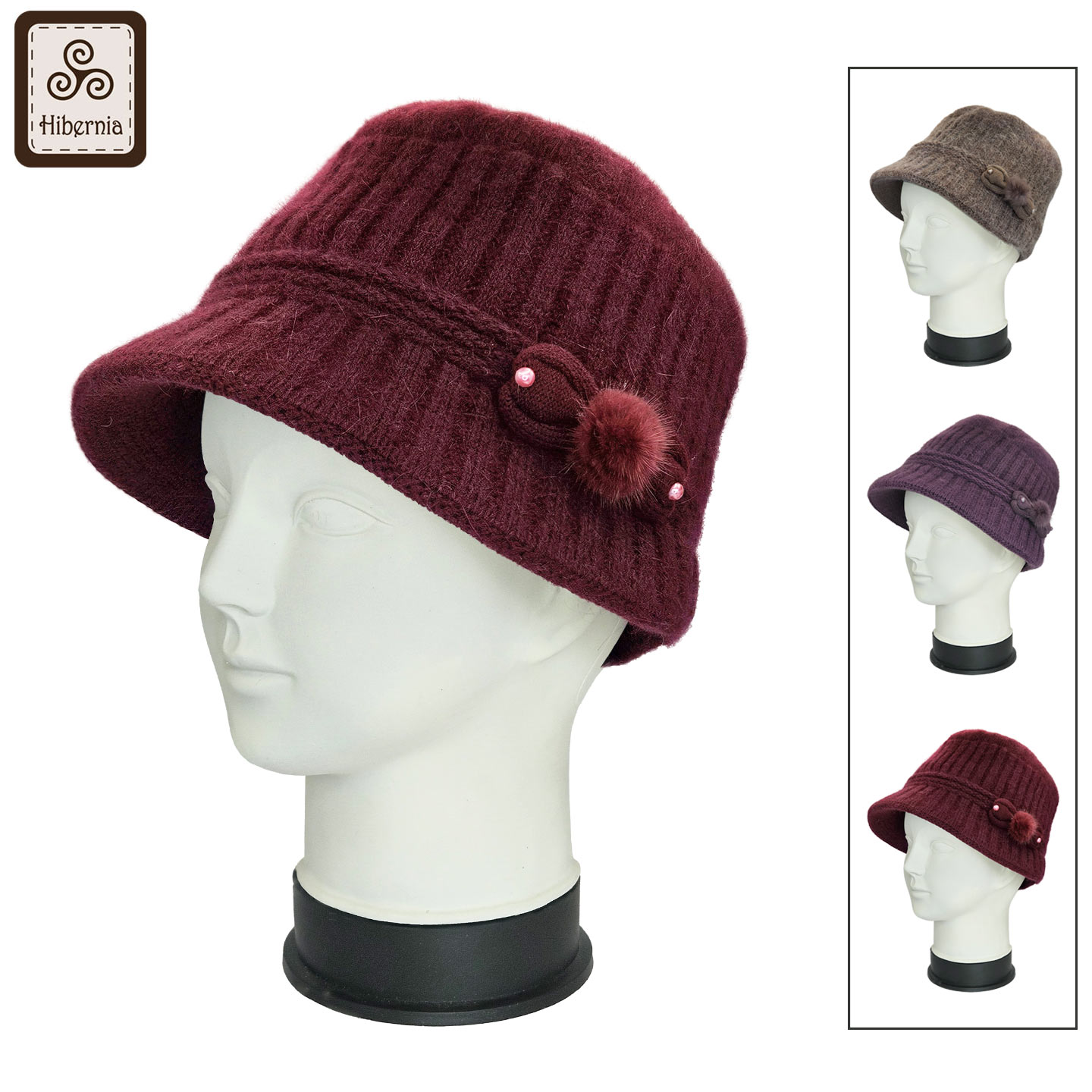 Ladies Brimmed Hat - Image 3